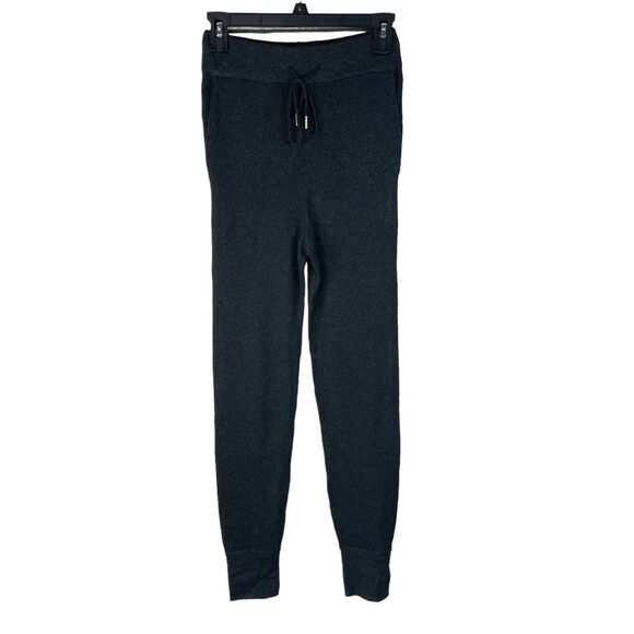 Black Tape X-Small Sweater Joggers Pants Pockets Elastic Waist Drawstring Black - Picture 1 of 7